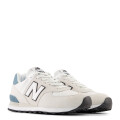 Championes Unisex New Balance 574 Gris - Blanco