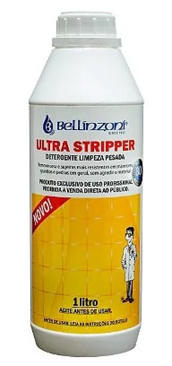 Ultra Stipper Detergente Removedor Bellinzoni - Ultra Stipper Detergente Removedor 1lt Bellinzoni 