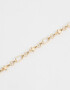 Pulseras Flexibles Bañada en Oro Pulsera Flexible Con Strass - Dorado