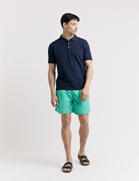 520975 REMERA HARRINGTON LABEL Azul Oscuro