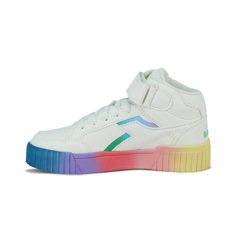 Diadora BAMPU Lifestyle Niños Blanco-Multicolor Blanco-Multicolor