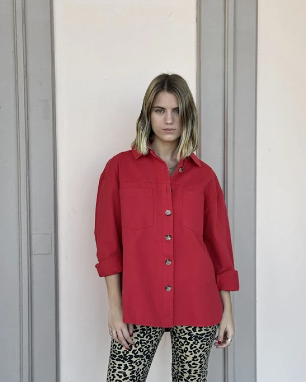 Camisa Oriana roja