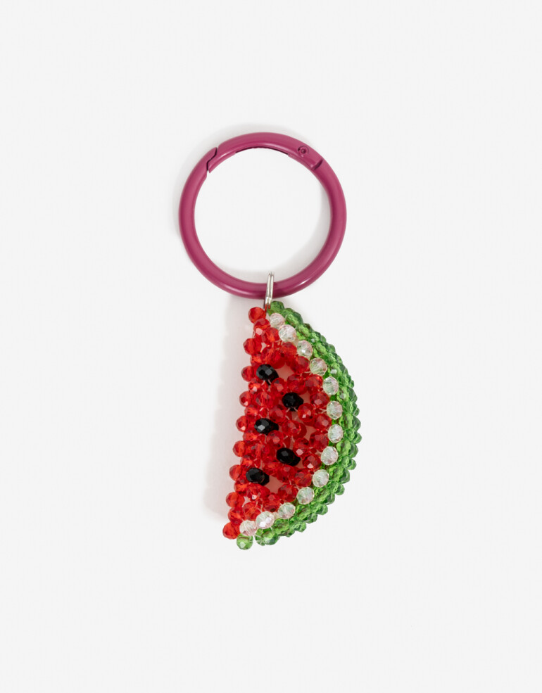 Llavero Strass Llavero Y Bag Charm Fruta De Beads - Combinacion Bicolor