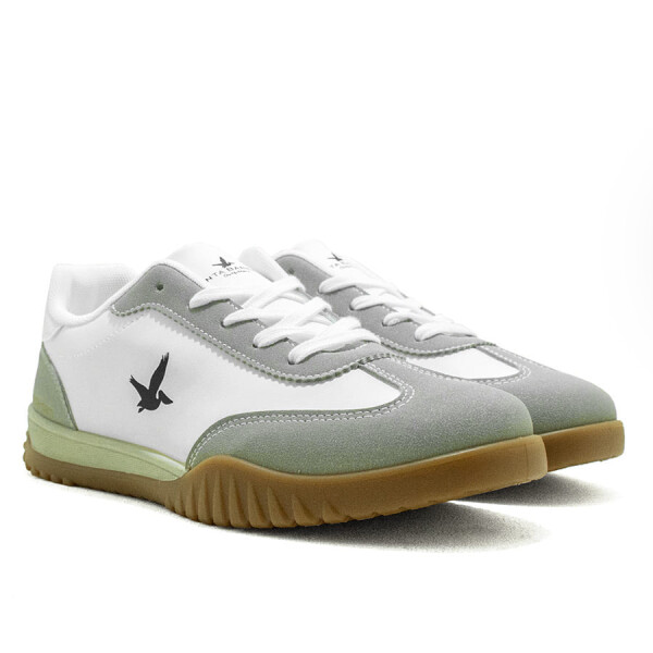 Championes Santa Barbara Loop M de Hombre Blanco-gris