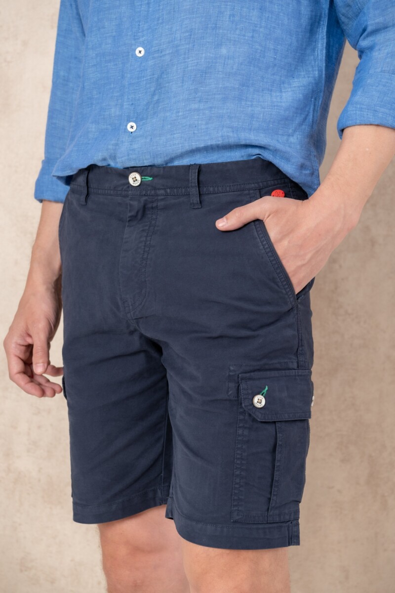 Bermuda Cargo - Azul marino 