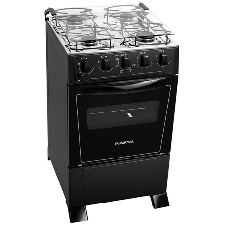 Cocina Punktal PK-375C 4 Hornallas NEGRO