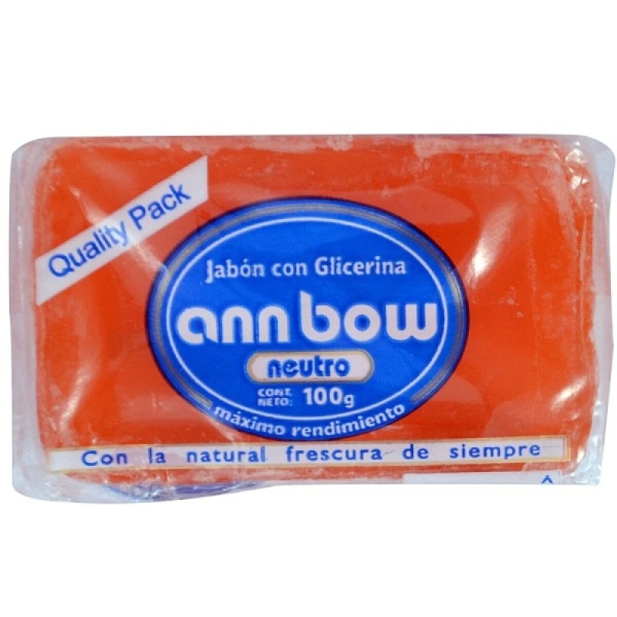 Jabón Glicerina Ann Bow 100g Cuadrado 