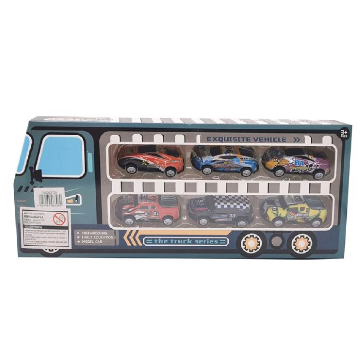 Autos Metal X6 En Caja 0063 