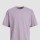 Camiseta basica manga corta Purple Ash