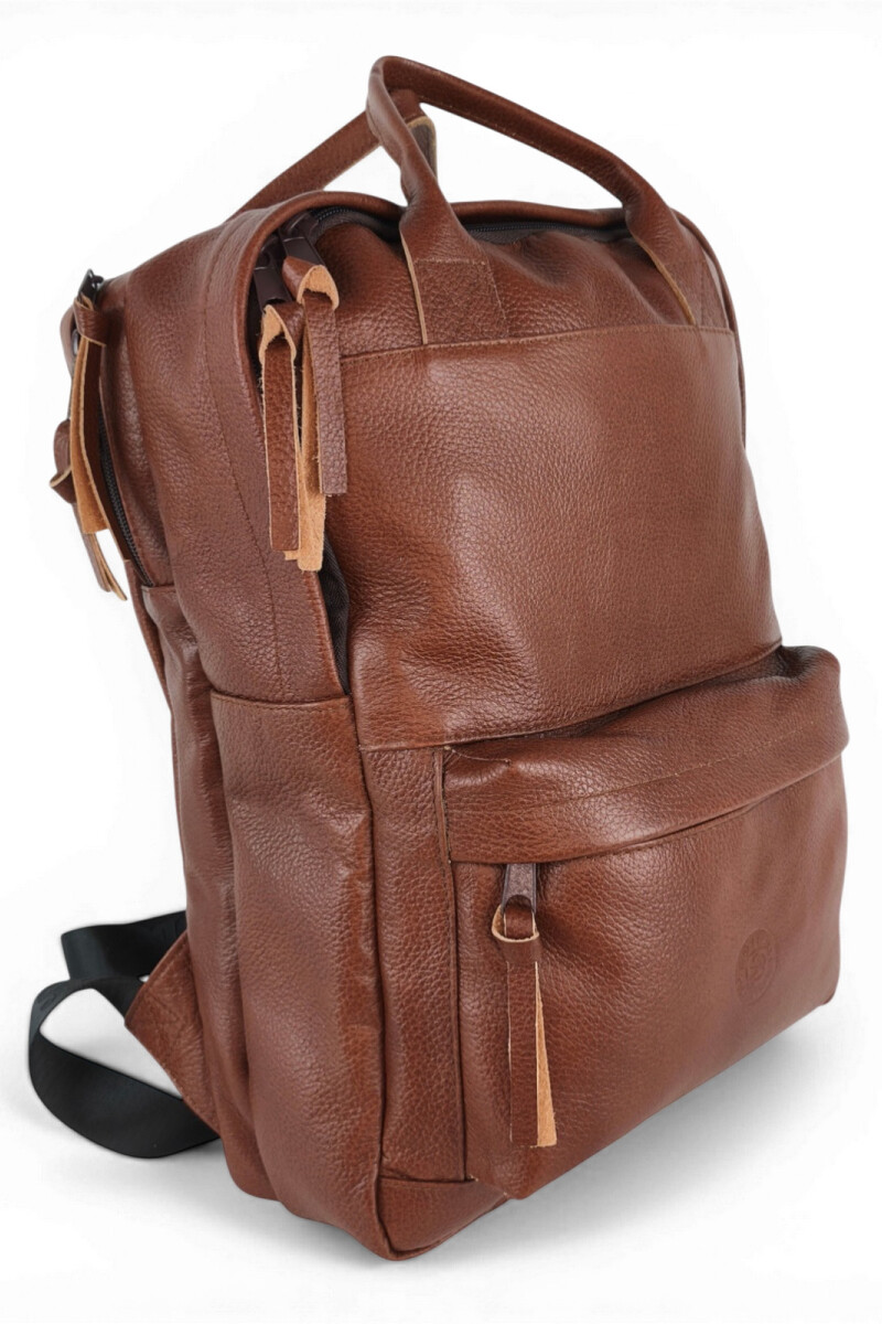 Mochila porta notebook Marrón