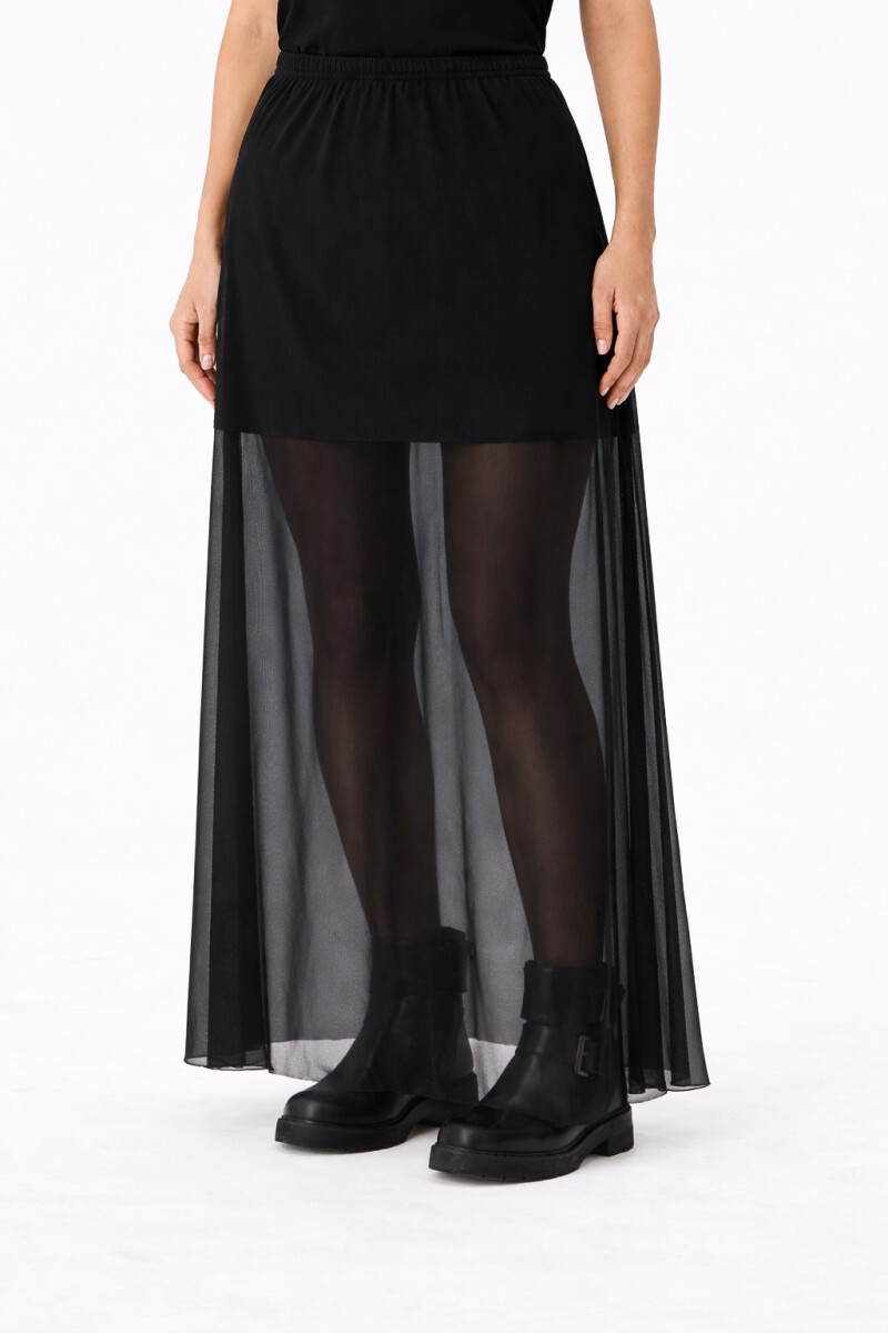 Falda Gazin - Negro 