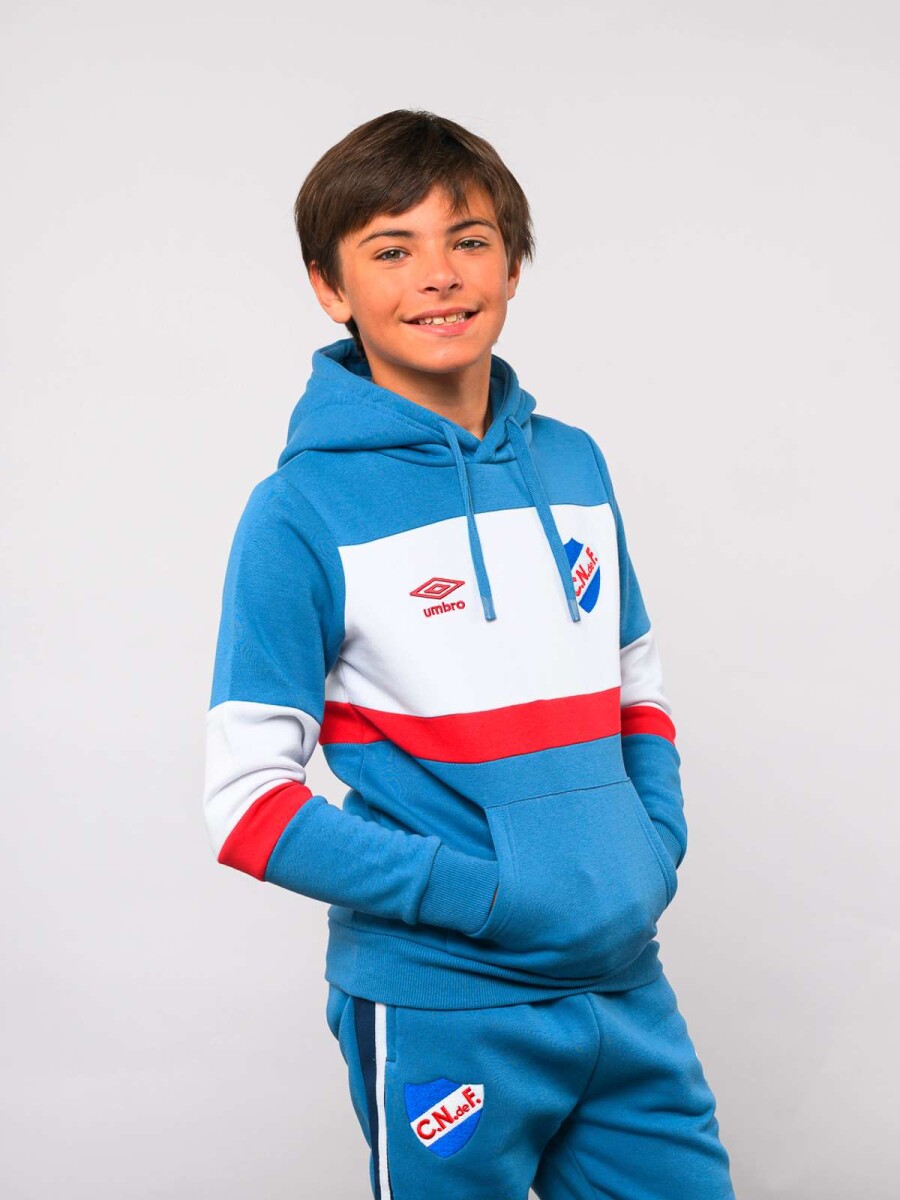 Campera Hoodie Grav Junior de Niños - Gris 