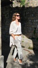 Pantalón Diadema Blanco