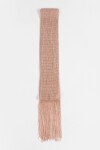 Pañuelo corbatín hilo brillo rosa