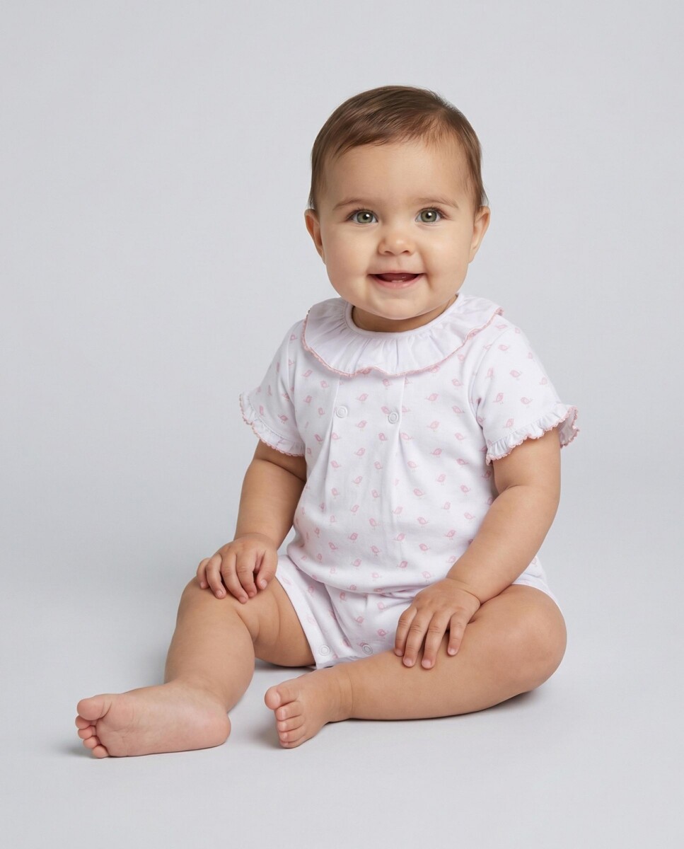 Pijama De Bebe Corto - Piedra 