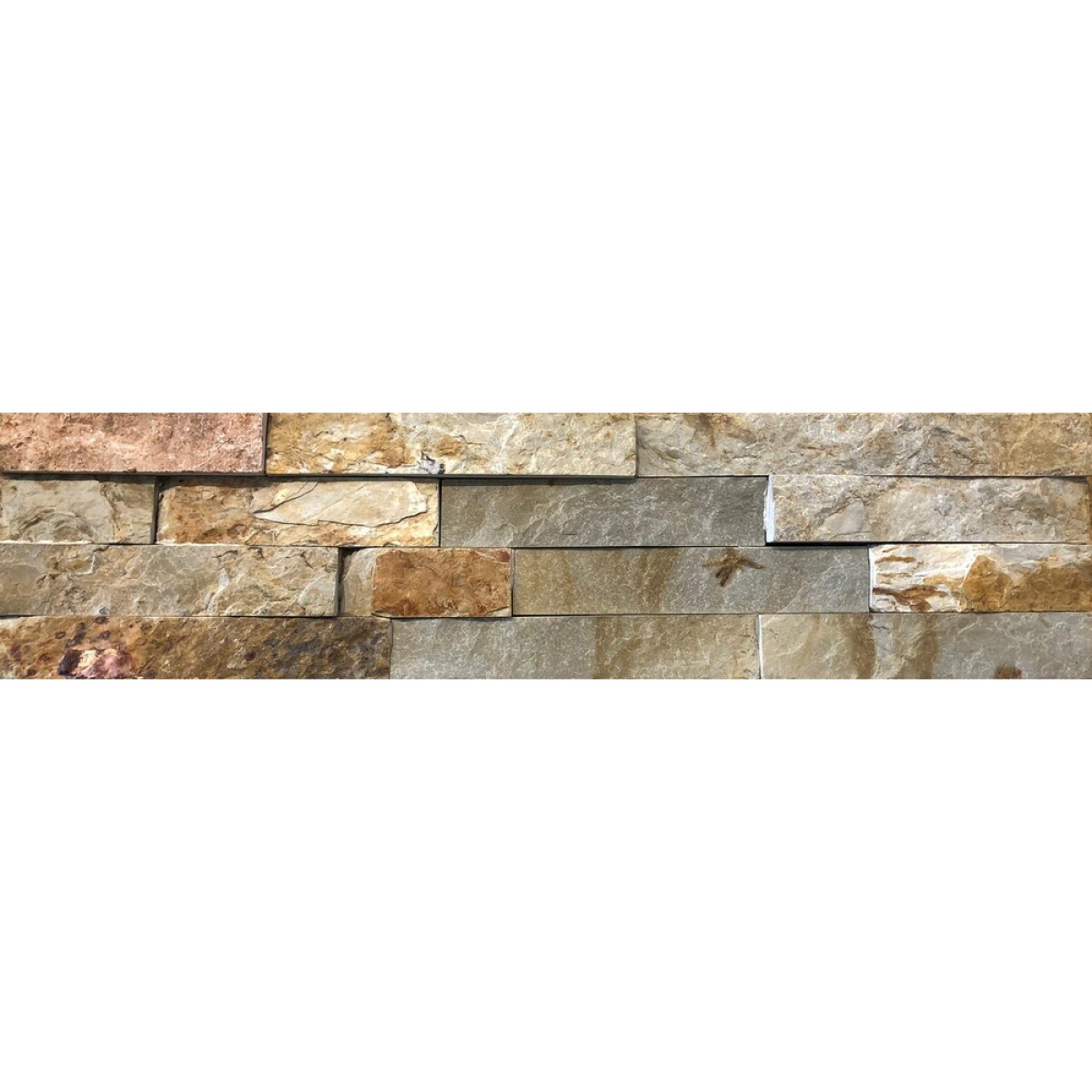 Piedra Natural Brick Amarilla - 0.72m2 
