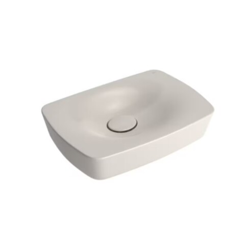 Bacha de apoyo rectangular 50x35 cm Liquid Barbante Deca Bacha De Apoyo Rectangular 50x35 Cm Liquid Barbante Deca