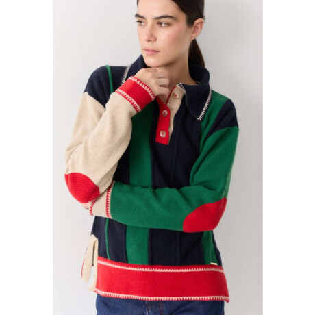 Pre Venta Buzo Olimpico Verde, Azul Y Rojo