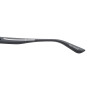 Lentes De Sol One Piece Bossa Nova De Policarbonato Negro/Negro