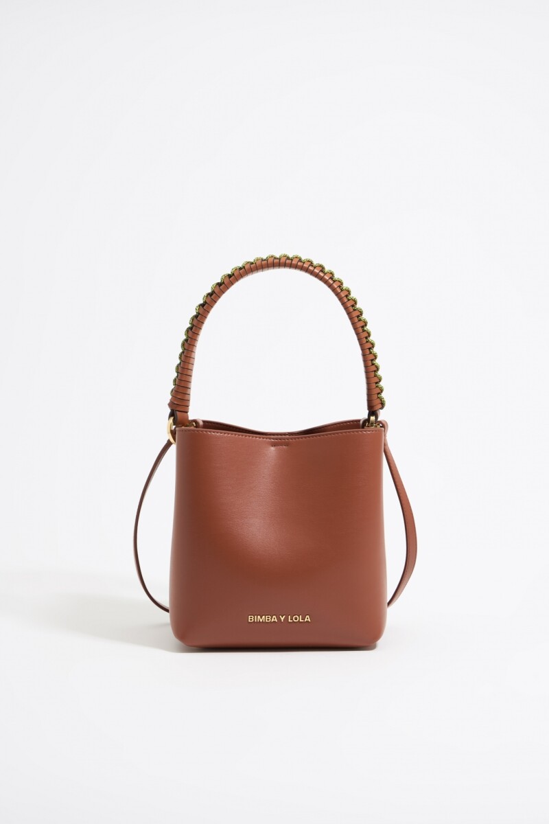 BOLSO BUCKET CHIHUAHUA PEQUEÑO Marron