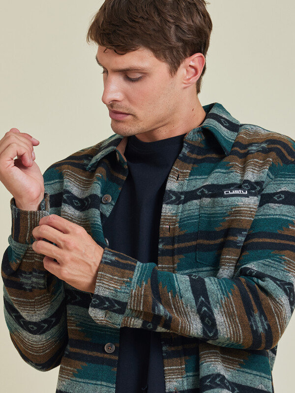 CAMISA MEDEN RUSTY MarrÓn