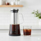 Cafetera Cold Brew de Vidrio Borosilicato 1.5L con Filtro Inoxidable Sin Color