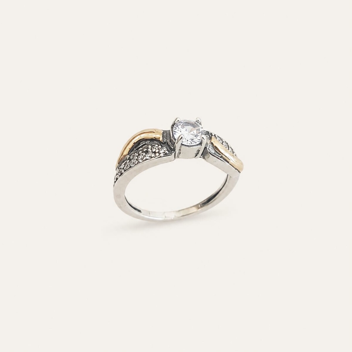 Anillo Munich - Plata y Oro 