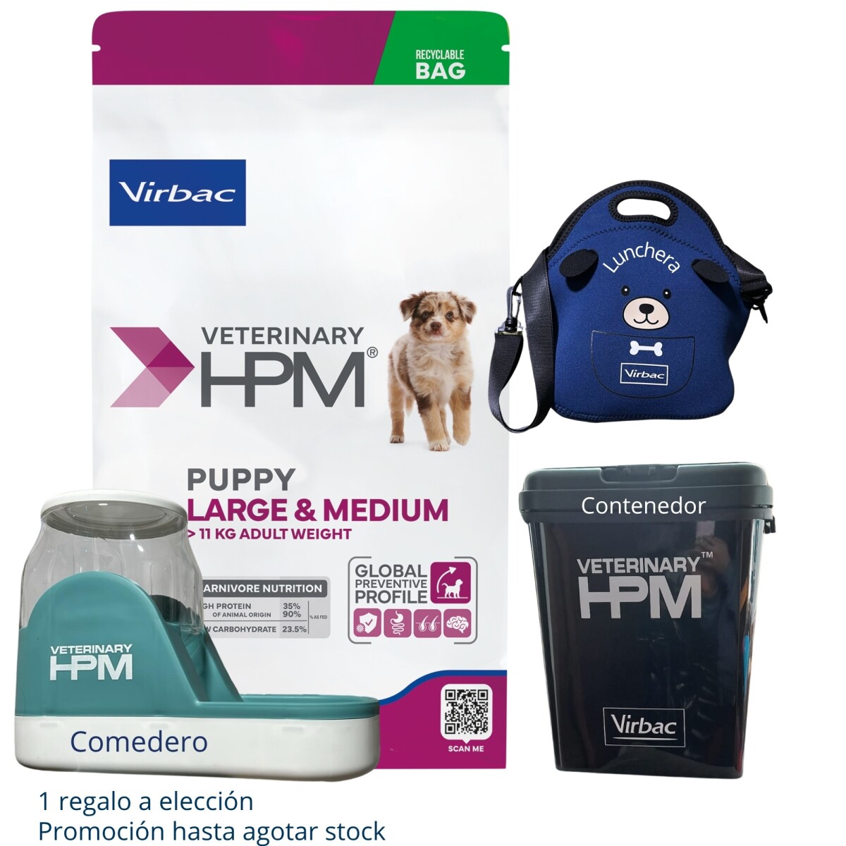Hpm Cachorro L&m Perro 12 Kg 