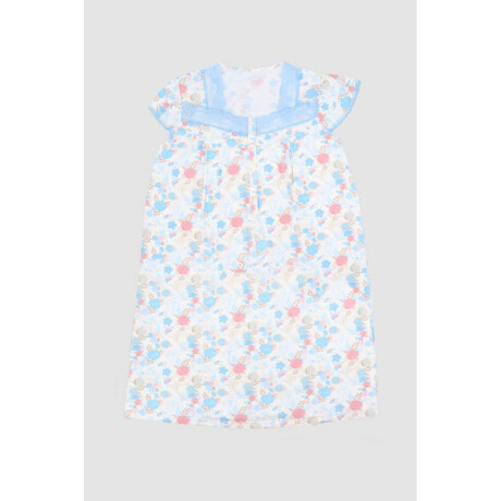 Camison algodon Celeste