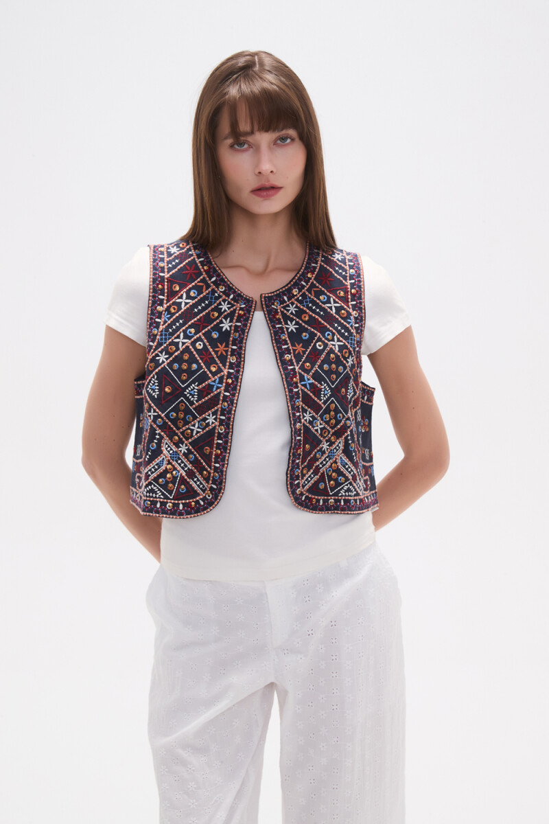 Chaleco Poila - Estampado 1 