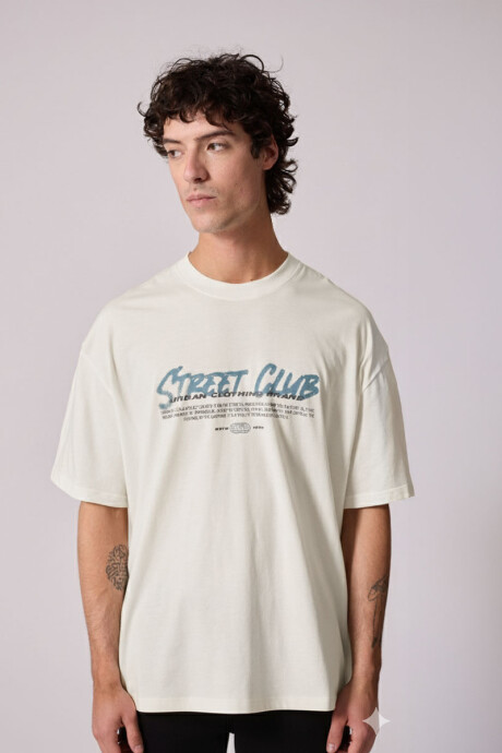 T-SHIRT MANON DIXIE Marfil