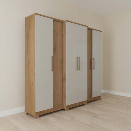 PLACARD MONTREAL 6 PUERTAS MDP NATURAL-BEIGE