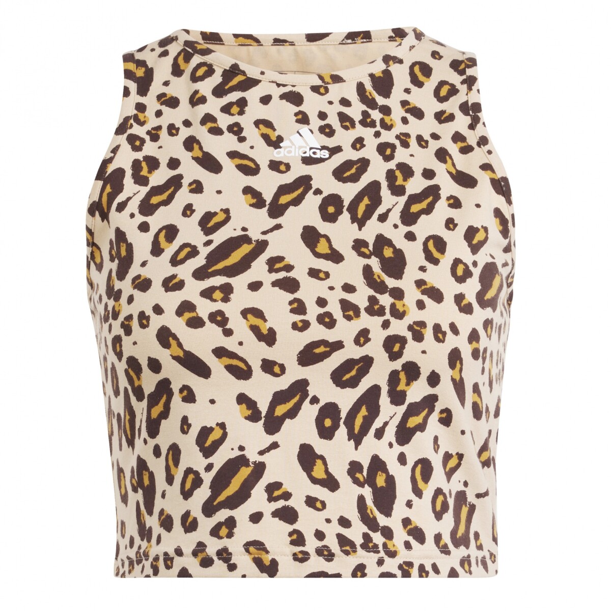 Top de Mujer Adidas Essentials Animal Print - Beige - Leopardo 
