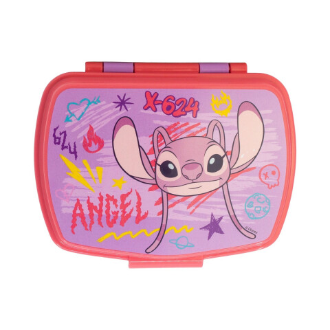 Vianda Plástica Funny Stitch Angel 18 cm U