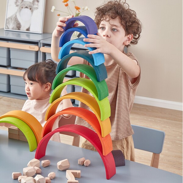 PUZZLE RAINBOW MULTICOLOR - UNICO