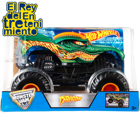 Vehículos Monster Jam A Escala 1:24 Coleccionables DRAGON