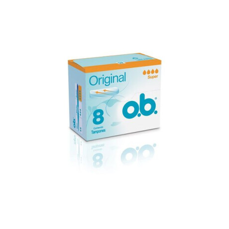 TAMPON O.B. ORIGINAL SUPER 8 UNIDADES TAMPON O.B. ORIGINAL SUPER 8 UNIDADES