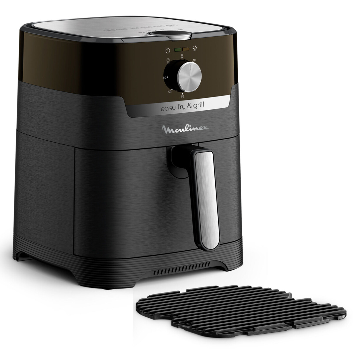Freidora De Aire Moulinex Easy Fry & Grill, Mecánica, 4,2L, Color negro 