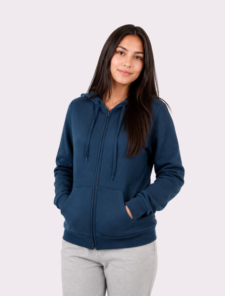 CAMPERA UNISSEX BÁSICA ADULTO AZUL OSCURO