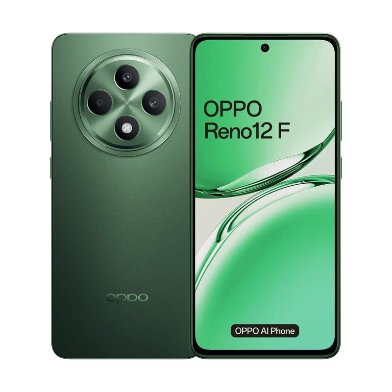 Celular OPPO Reno 12F 256GB 12GB 5G Olive Green Celular OPPO Reno 12F 256GB 12GB 5G Olive Green