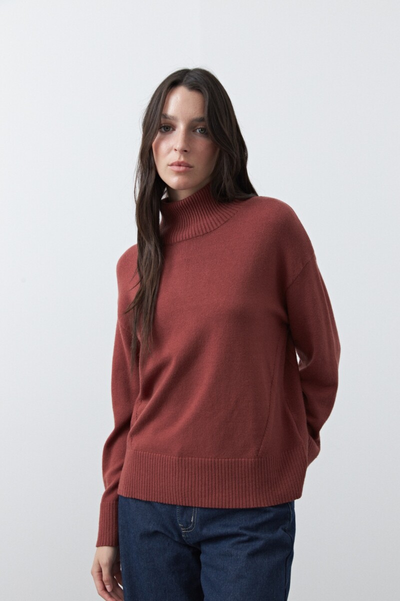POLERA JAMIRO Ladrillo