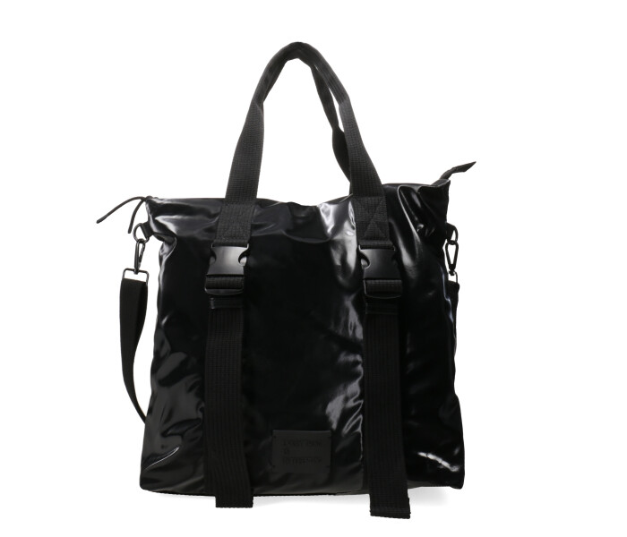 Bolso Miss Carol Bexa Material Charol Negro