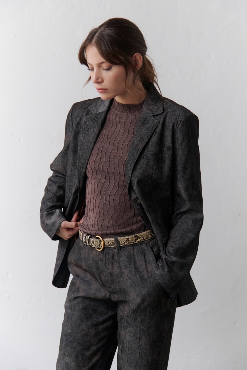 BLAZER TIZZI GRAFITO