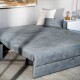 SOFÁ CAMA LARA 2 CUERPOS GRIS SOFÁ CAMA LARA 2 CUERPOS GRIS