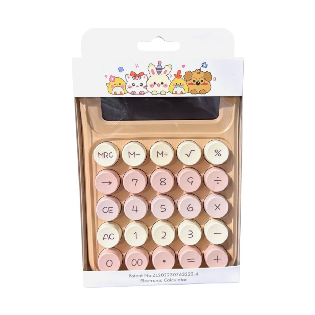 Calculadora Runzon 817 Colores Pastel - Beige 