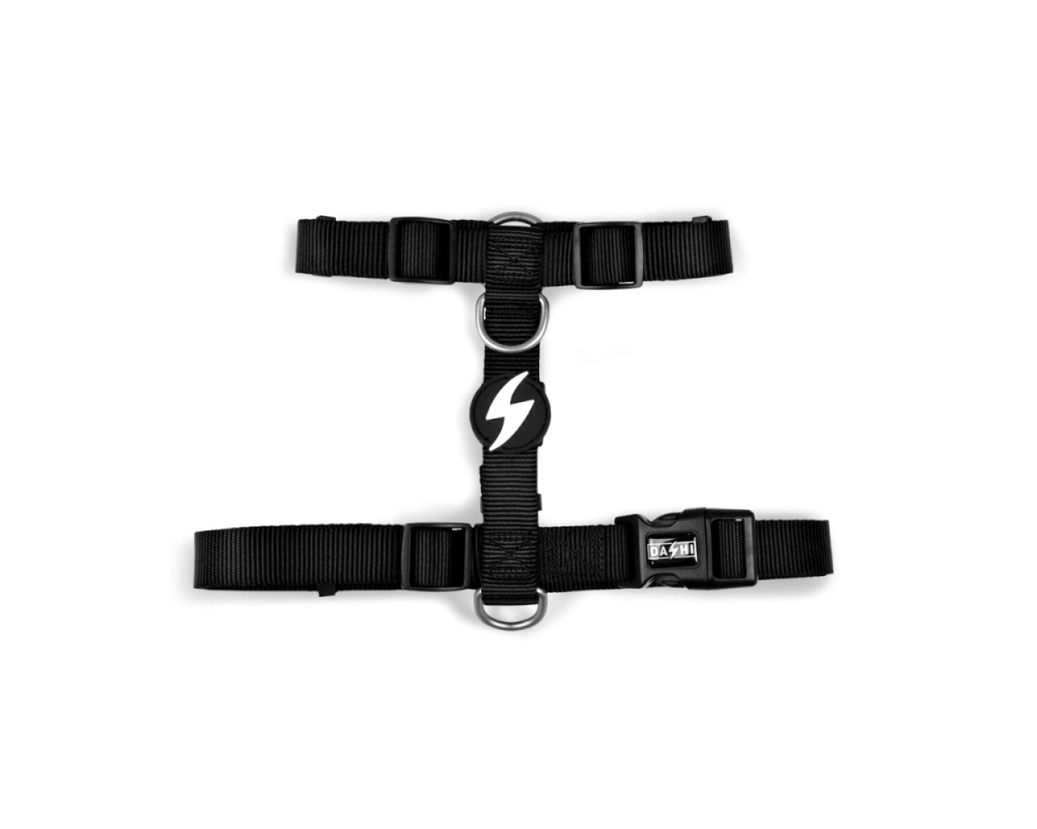 DASHI SOLID BLACK BACK HARNESS EXTRA SMALL 