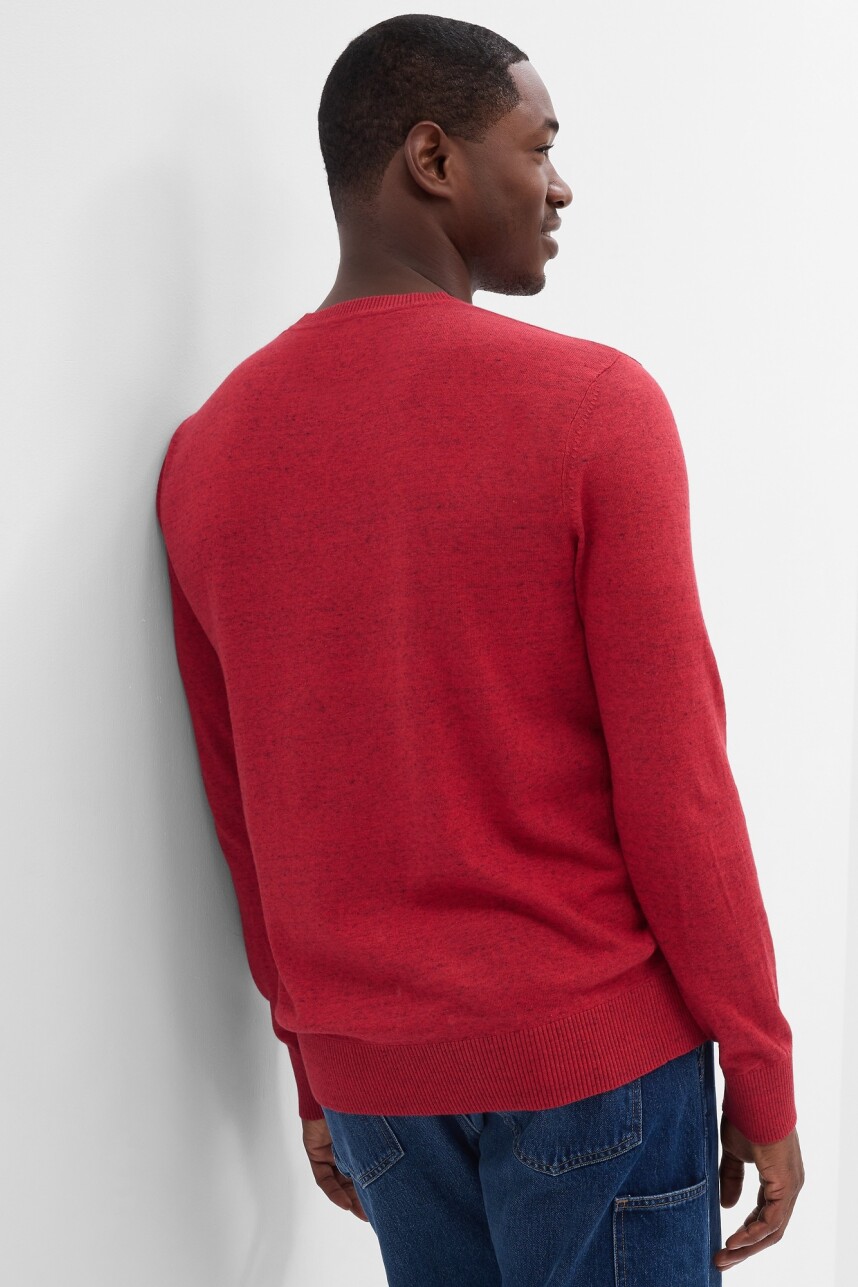 Buzo Cuello Redondo Hombre Modern Red