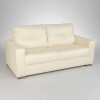 SOFA 3 CUERPOS - TAPIZADO PU MARFIL SOFA 3 CUERPOS - TAPIZADO PU MARFIL