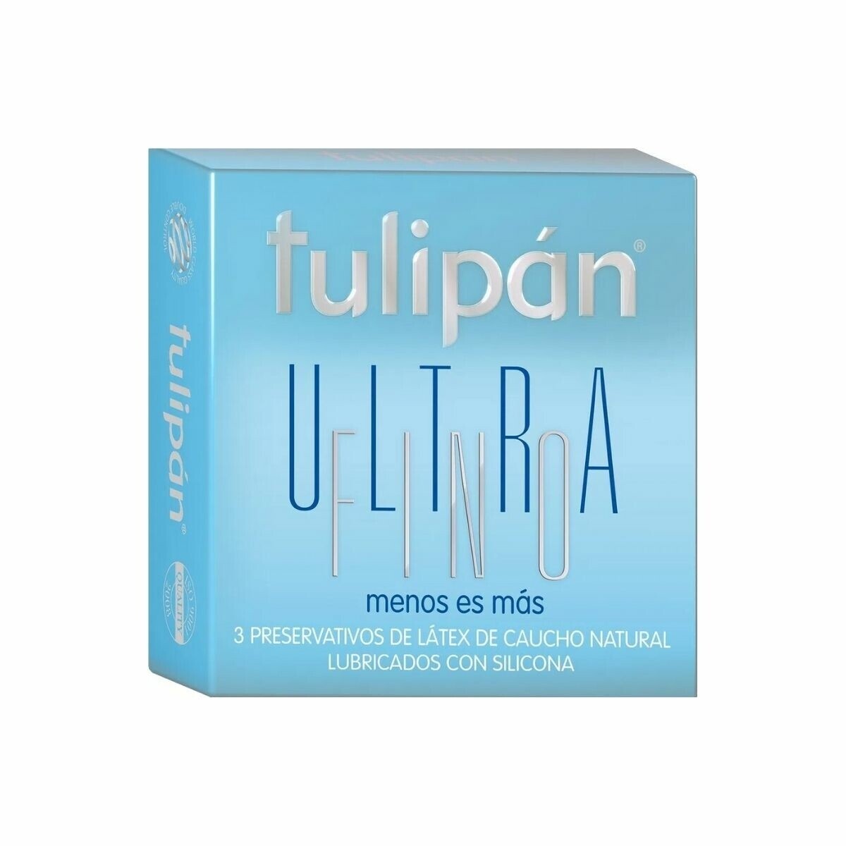 Preservativo Tulipan Ultra Fino 3 Unidades 