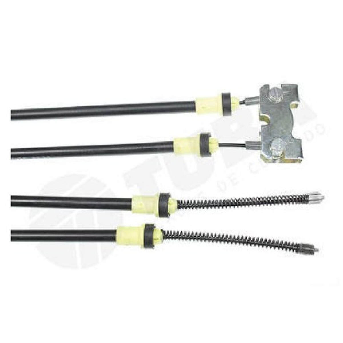 CABLE DE COMANDO FORD FRENO MANO FIESTA ECOSPORT 02- 1550mm 1590mm - 